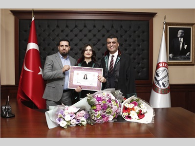 22 STAJYER AVUKATIMIZ CÜBBE GİYDİ