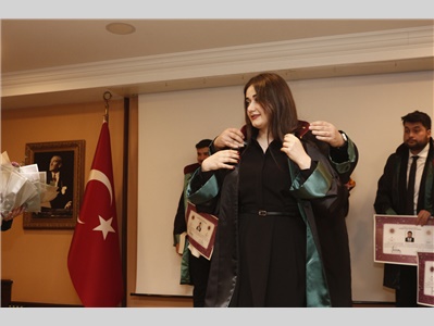 22 STAJYER AVUKATIMIZ CÜBBE GİYDİ