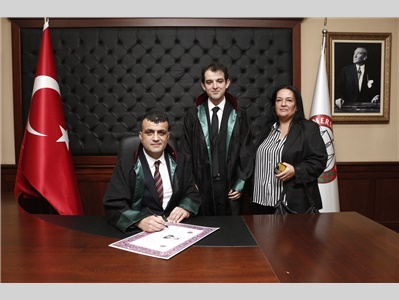 22 STAJYER AVUKATIMIZ CÜBBE GİYDİ