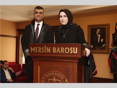 22 STAJYER AVUKATIMIZ CÜBBE GİYDİ