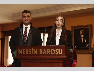 22 STAJYER AVUKATIMIZ CÜBBE GİYDİ