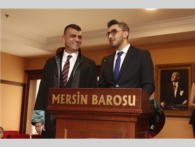 22 STAJYER AVUKATIMIZ CÜBBE GİYDİ