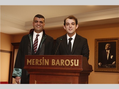 22 STAJYER AVUKATIMIZ CÜBBE GİYDİ