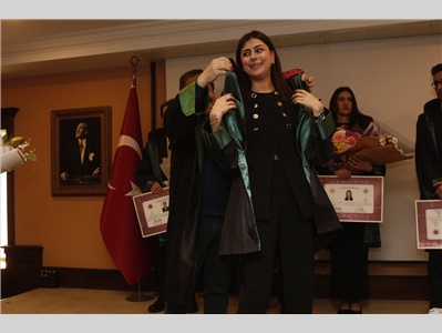 22 STAJYER AVUKATIMIZ CÜBBE GİYDİ