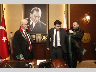 22 STAJYER AVUKATIMIZ CÜBBE GİYDİ
