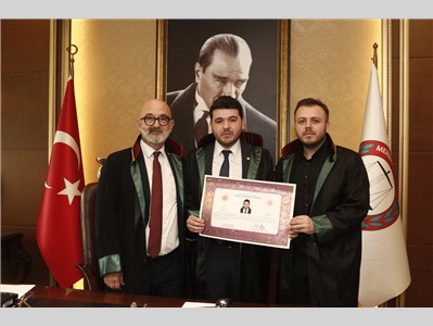 22 STAJYER AVUKATIMIZ CÜBBE GİYDİ