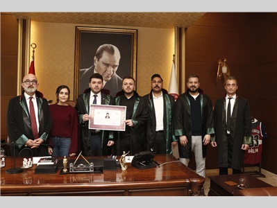 22 STAJYER AVUKATIMIZ CÜBBE GİYDİ