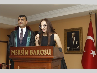 8 STAJYER AVUKATIMIZ CÜBBE GİYDİ