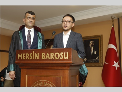 8 STAJYER AVUKATIMIZ CÜBBE GİYDİ