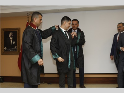 8 STAJYER AVUKATIMIZ CÜBBE GİYDİ