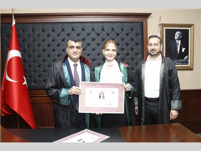 8 STAJYER AVUKATIMIZ CÜBBE GİYDİ
