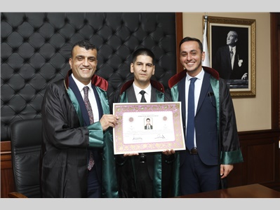 8 STAJYER AVUKATIMIZ CÜBBE GİYDİ