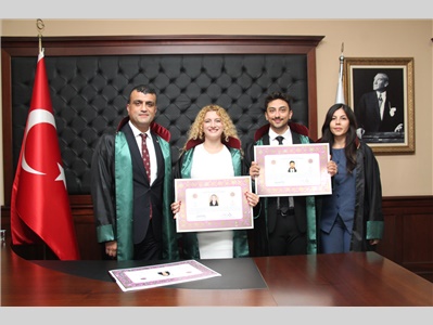 18 STAJYER AVUKATIMIZ, AVUKATLIK RUHSATNAMELERİNİ ALDI