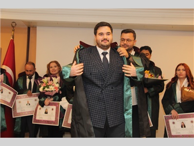 18 STAJYER AVUKATIMIZ, AVUKATLIK RUHSATNAMELERİNİ ALDI