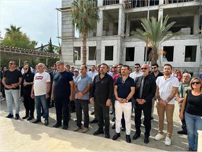 MESLEKTAŞIMIZ AV. HÜSEYİN YANIK’I SON YOLCULUĞUNA UĞURLADIK