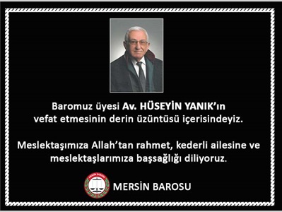 VEFAT VE BAŞSAĞLIĞI