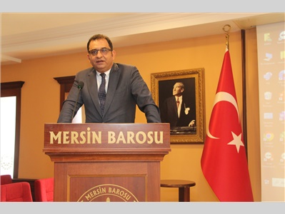 MERSİN BAROSU AVUKATLARINA VE PERSONELLERİNE “MEME VE RAHİM AĞZI KANSERİ FARKINDALIK EĞİTİMİ” VERİLDİ