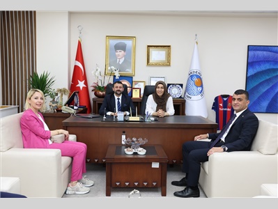 BARO YÖNETİMİMİZDEN AKDENİZ BELEDİYESİ'NE ZİYARET