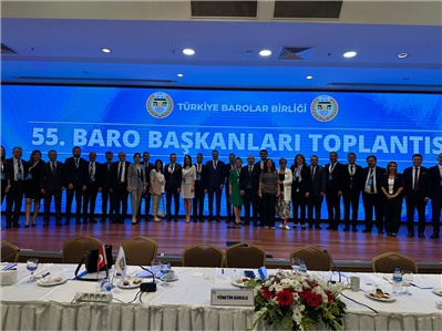 55. BARO BAŞKANLARI TOPLANTISI YAPILDI