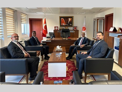 BARO YÖNETİMİMİZDEN, MERSİN 1. İDARE MAHKEMESİ BAŞKANI MAHMUT TAŞÇI'YA ZİYARET
