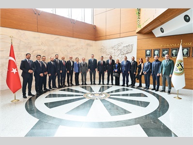 BARO YÖNETİMİMİZDEN, TBB YÖNETİMİNE ZİYARET