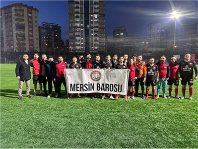 MERSİN BAROSU FUTBOL TAKIMIMIZ KURUMLAR ARASI FUTBOL TURNUVASINA KATILDI