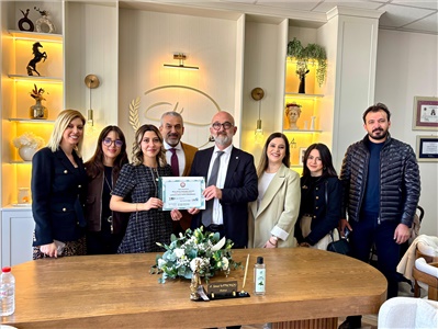 MESLEKTAŞIMIZIN OFİS AÇILIŞINA KATILDIK