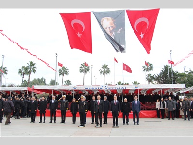 MERSİN’İMİZİN KURTULUŞ GÜNÜNÜ TÖRENLE KUTLADIK