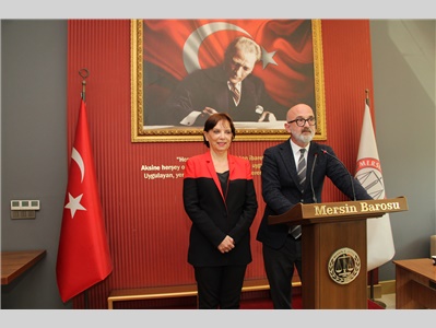 “AZİZ BABAM” KİTABI MERSİN BAROSU’NDA OKURLARIYLA BULUŞTU