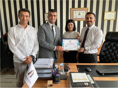 MESLEKTAŞIMIZIN OFİS AÇILIŞINA KATILDIK