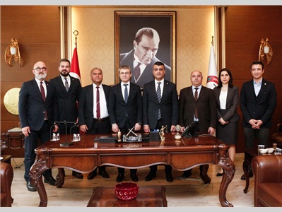 MERSİN DEFTERDALIĞI YÖNETİMİNDEN ZİYARET