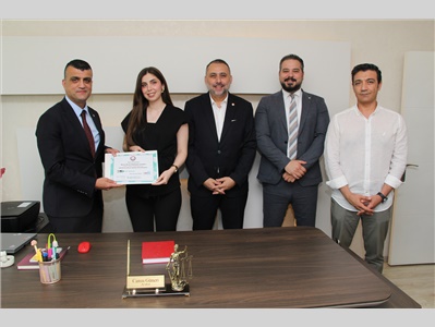 MESLEKTAŞIMIZIN OFİS AÇILIŞINA KATILDIK