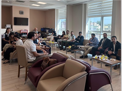 BARO YÖNETİMİMİZ, ERDEMLİ BARO ODAMIZI ZİYARET ETTİ
