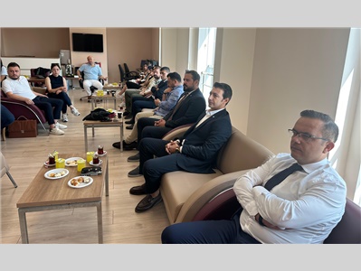 BARO YÖNETİMİMİZ, ERDEMLİ BARO ODAMIZI ZİYARET ETTİ