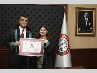 21 STAJYER AVUKATIMIZ CÜBBE GİYDİ