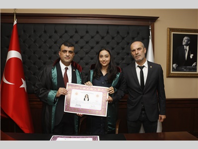 21 STAJYER AVUKATIMIZ CÜBBE GİYDİ