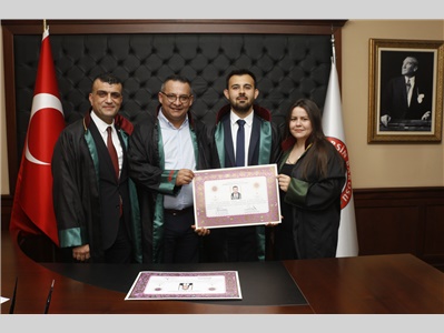21 STAJYER AVUKATIMIZ CÜBBE GİYDİ
