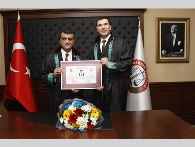21 STAJYER AVUKATIMIZ CÜBBE GİYDİ