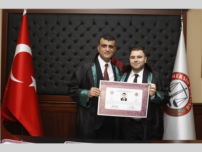 21 STAJYER AVUKATIMIZ CÜBBE GİYDİ