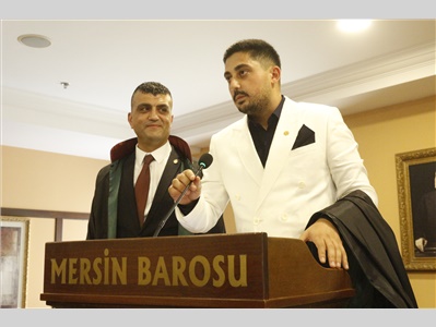 21 STAJYER AVUKATIMIZ CÜBBE GİYDİ