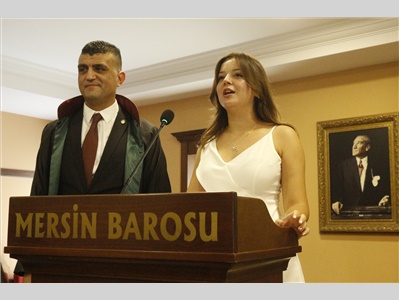 21 STAJYER AVUKATIMIZ CÜBBE GİYDİ