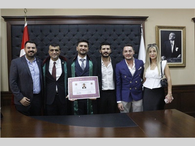 21 STAJYER AVUKATIMIZ CÜBBE GİYDİ