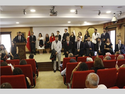 21 STAJYER AVUKATIMIZ CÜBBE GİYDİ