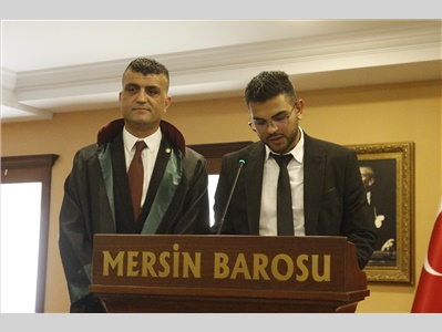 21 STAJYER AVUKATIMIZ CÜBBE GİYDİ