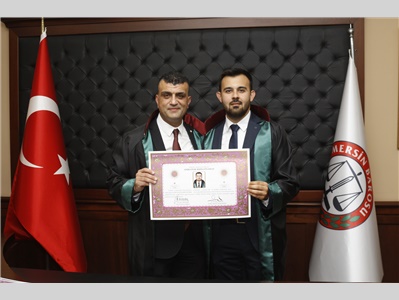 21 STAJYER AVUKATIMIZ CÜBBE GİYDİ