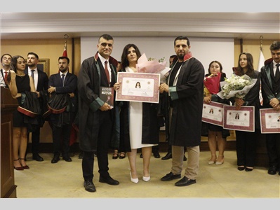 21 STAJYER AVUKATIMIZ CÜBBE GİYDİ