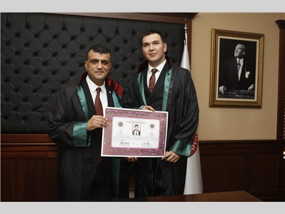 21 STAJYER AVUKATIMIZ CÜBBE GİYDİ