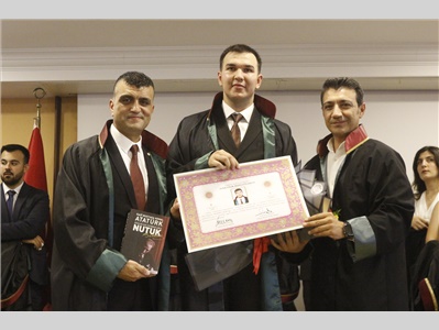21 STAJYER AVUKATIMIZ CÜBBE GİYDİ