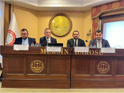 "KVKK KAPSAMINDA AVUKATLARIN HAK VE YÜKÜMLÜLÜKLERİ” KONULU SEMİNER DÜZENLENDİ