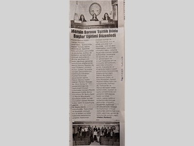 "Eşitlik Dilde Başlar" eğitimi düzenlendi